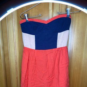 Sparkle & Fade Color Block Tunic Dress